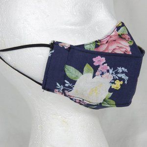 Super Cute Handmade Face Mask Girls 5-10yo. floral